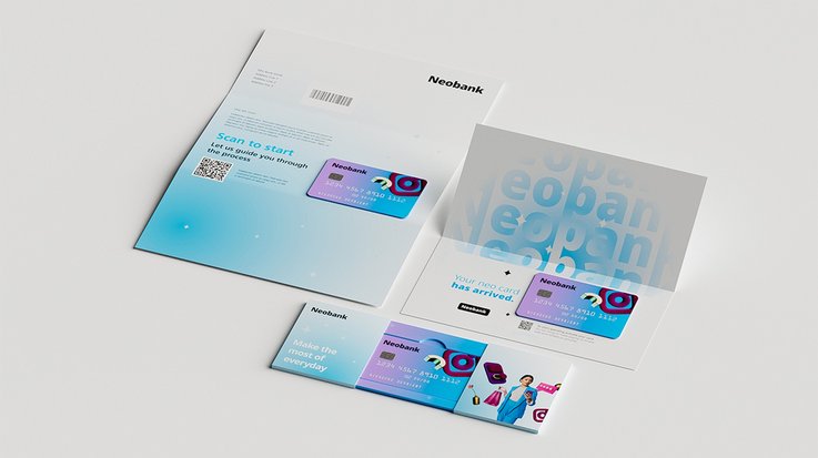 Individual card packaging