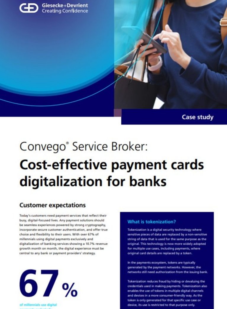 Cover of the case study on Convego Service Broker