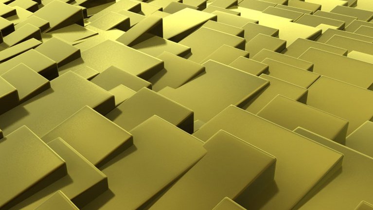 Close-up of tiny reflective facets on the surface of banknotes