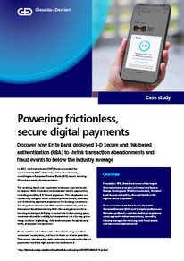 Cover of Case Study: 3D-Secure Erste-Bank