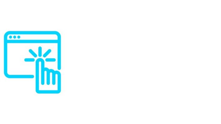 Icon of a bar chart with connecting lines