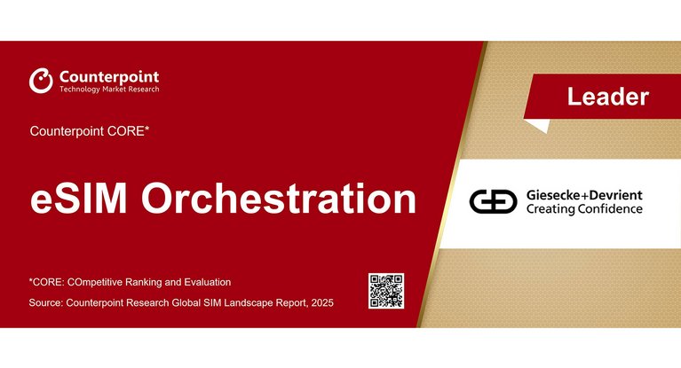 eSIM Orchestration by Counterpoint and G+D