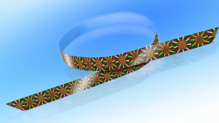 Image of the RollingStar Venus banknote security thread 