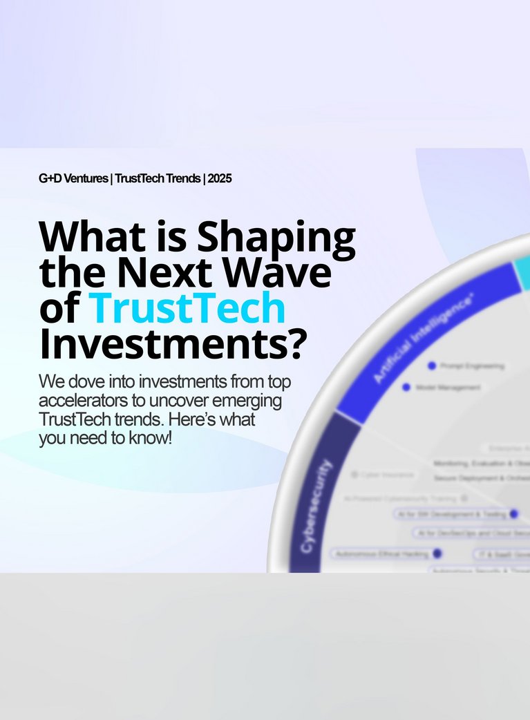 The cover page of G+D Ventures Trend Radar 2025