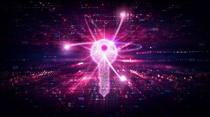 Post-Quantum Cryptography and Quantum-Resistant Cryptography – PQC – Conceptual Illustration