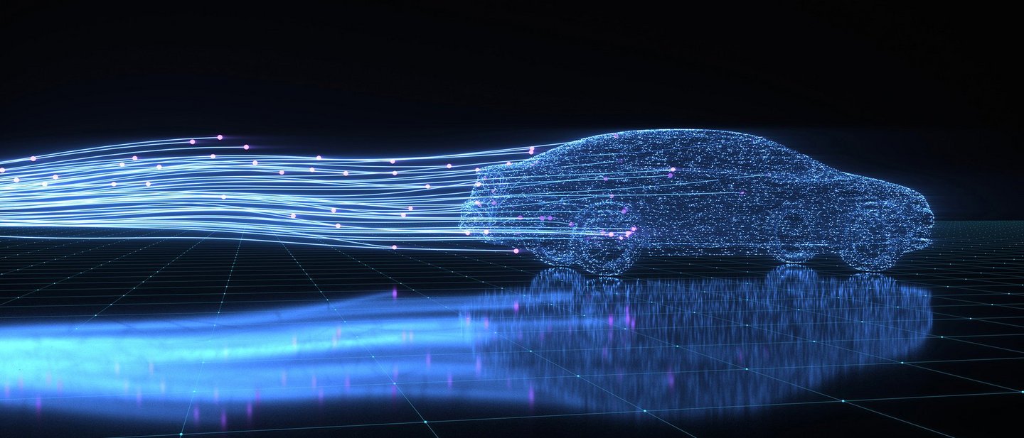 Digital car built of network objects