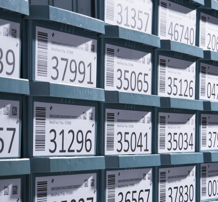 NotaTracc trays from Giesecke and Devrient