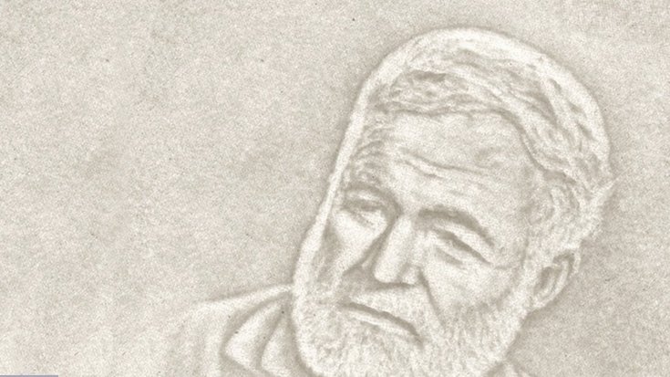 Close-up of a cylinder mould watermark for a banknote