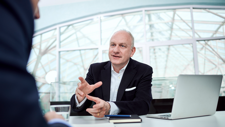 Dr. Wolfram Seidemann, CEO of G+D Currency Technology