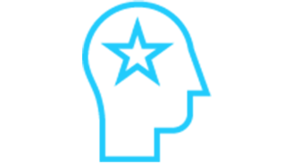 icon of head with star in it