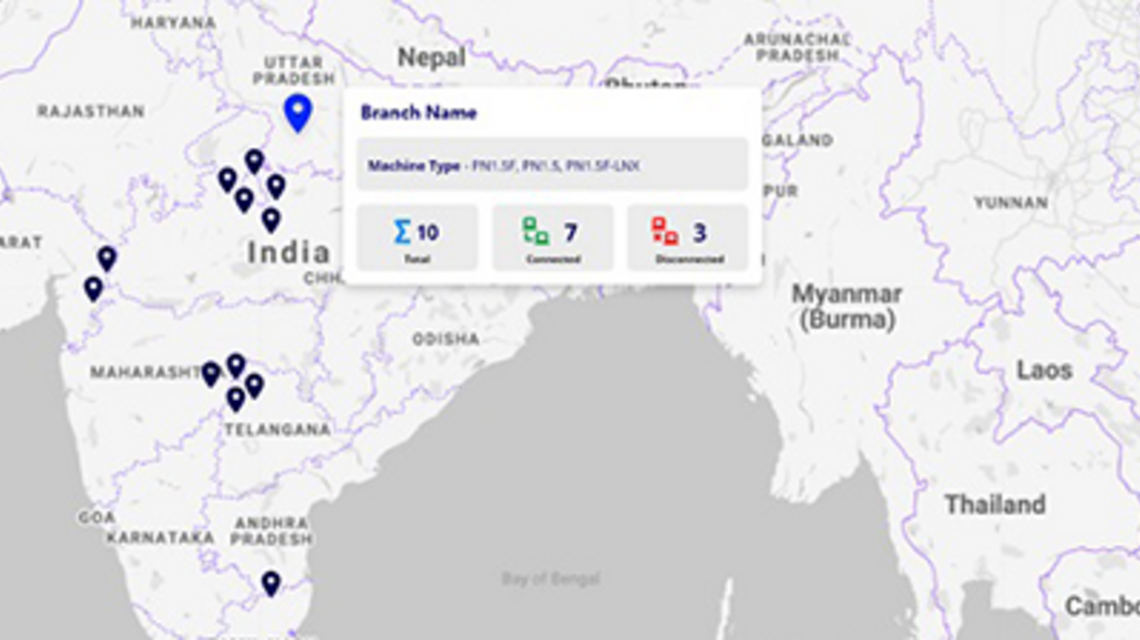 Screenshot of the G+D Asset Manager application
