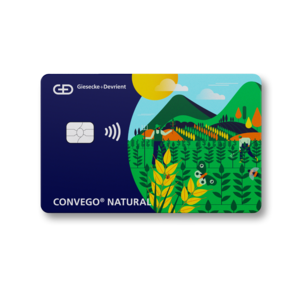 Convego Bank Card with Natural Design