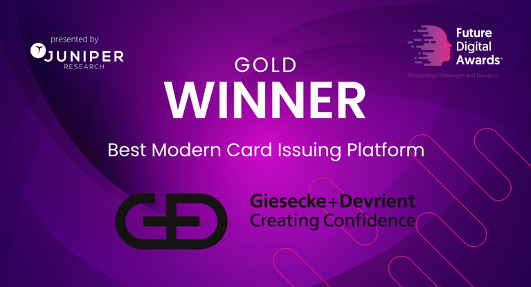 Award for card issuing excellence