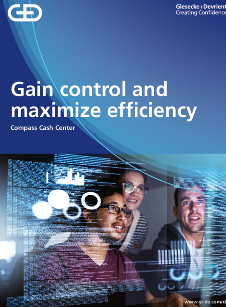 Cover of Compass Cash Center Enterprise brochure