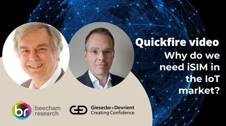 iSIM interview teaser with images of Robin Duke-Woolley and Steffen Steinmeier