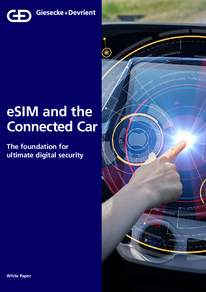 Cover of eSIM and the connected car whitepaper